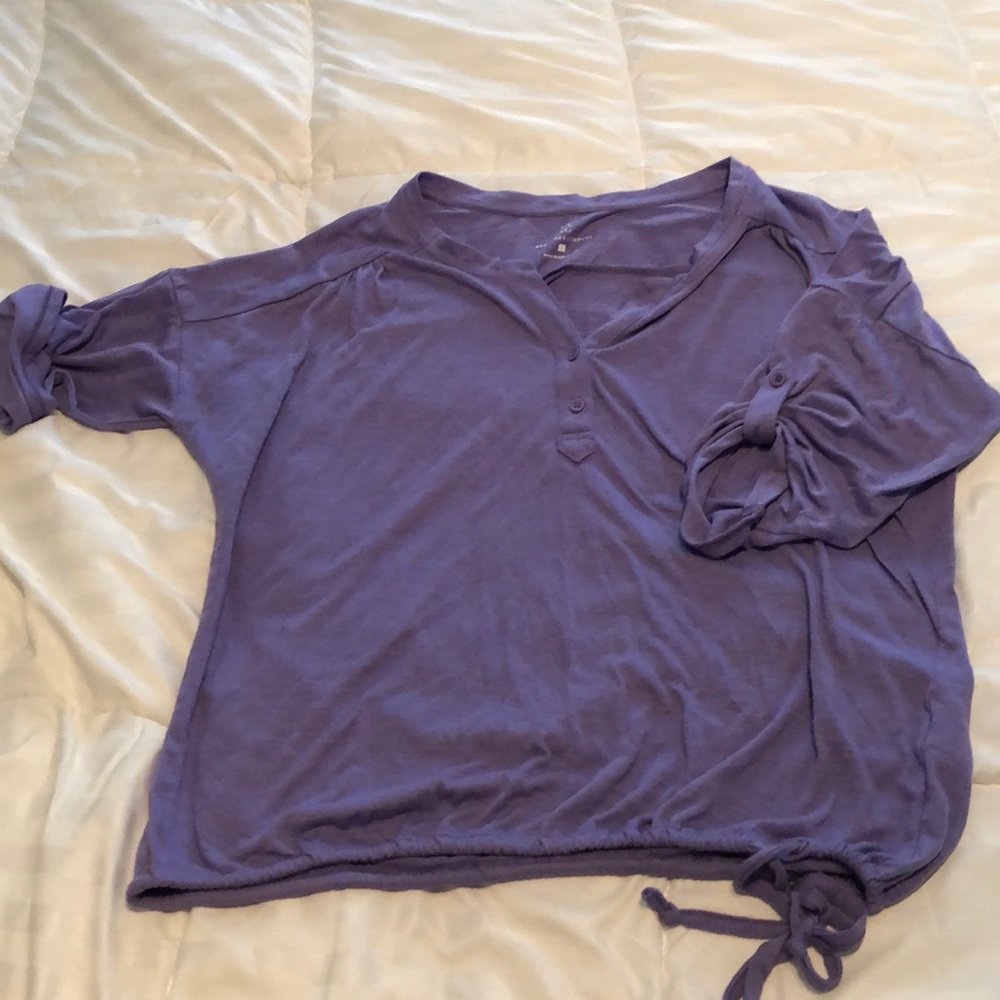 Purple blouse